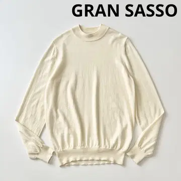 GRAN SASSO 그랑사쏘 모크넥 12게이지 울 니트