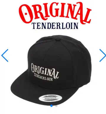 TENDERLOIN 텐더 로인 플랫 베이스볼 캡 블랙