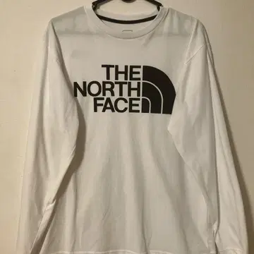 [ 새상품급 ] THE NORTH FACE 화이트 긴팔 T셔츠 롱 T