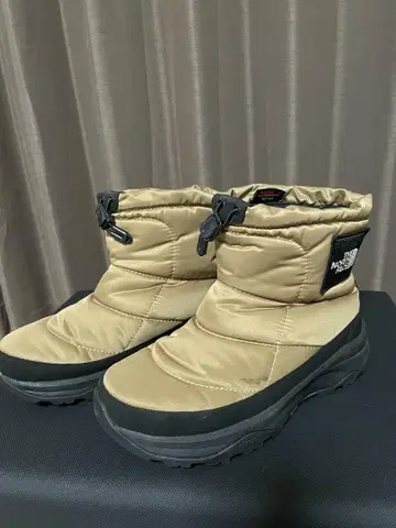 THE NORTH FACE 방수 충전솜 부츠 베이지