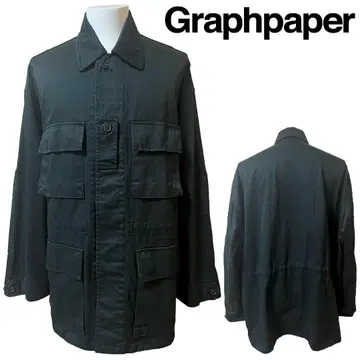 [새상품급] Graphpaper 수빈 헤링본 밀리터리 자켓 [1]