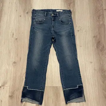ANTGAUGE 앤트게이지 데님 컷오프 앵클 디자인 데님 L