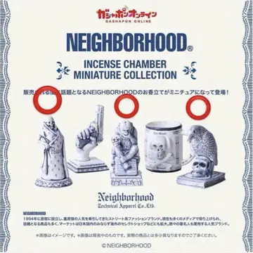 NEIGHBORHOOD 미니어처 피규어 세트