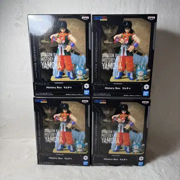 드래곤볼 History Box 야무치 피규어 4개 세트