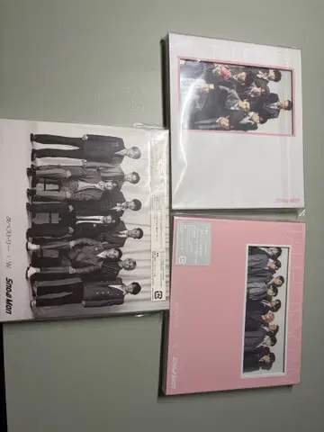 ATLAS CD 3장 세트 화이트 핑크