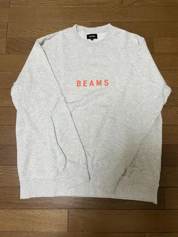 Beams 로고 맨투맨 사이즈 L