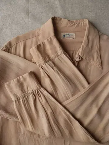 40s~50s Van heusen 레이온 개버딘 셔츠 Vintage