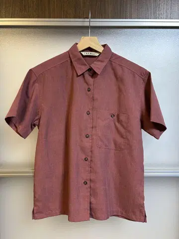 L.L.Bean 반팔 셔츠 S 빨간색