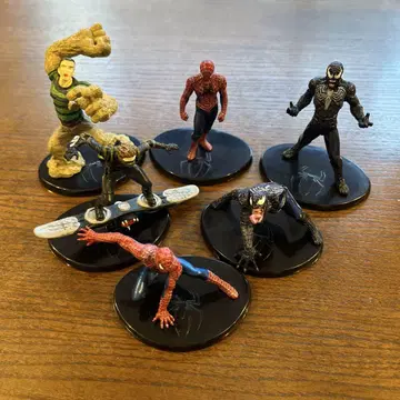 2007년 초조형혼 스파이더맨 3 피규어 6체 세트