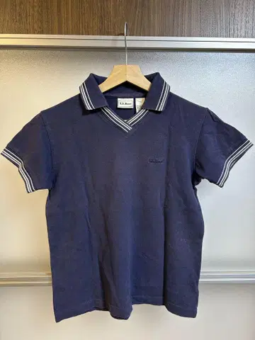 L.L.Bean 반팔 피케 셔츠 S 네이비