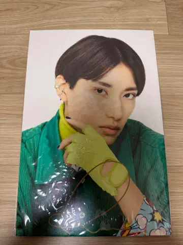 스파도라 SUPER DRAGON 시바사키 라쿠 사인 패널 타워 레코드