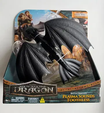 드래곤 길들이기 실사 스핀 마스터 피규어 플라즈마 사운드 투스