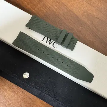 IWC 포르투기저 고무 벨트 20mm