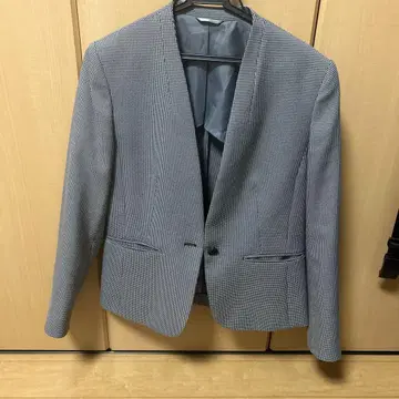 &ress 노카라 자켓 그레이 계열
