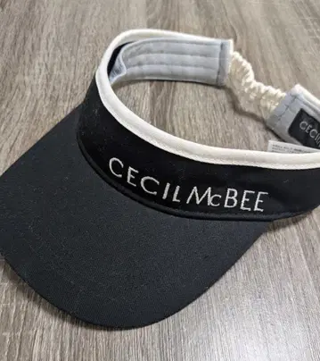 CECIL McBEE 블랙 바이저 프리 사이즈
