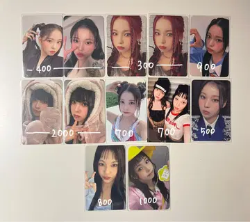 NMIXX 규진 트레이딩 카드 묶음 판매