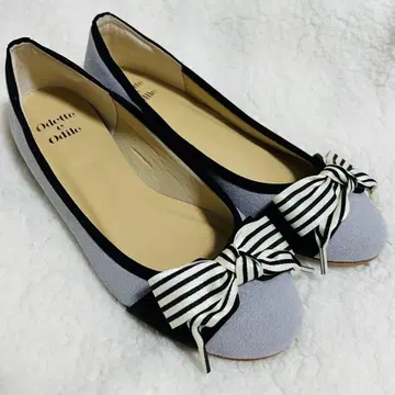 [ odette e odile ] 일본제 펌프스 플랫 리본 23.5cm