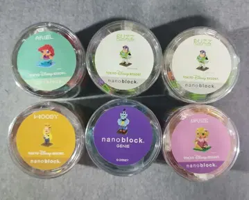 디즈니 나노 블록 6개 세트