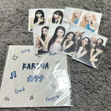 aespa 트레이딩 카드 데코 스티커 synk parallel line