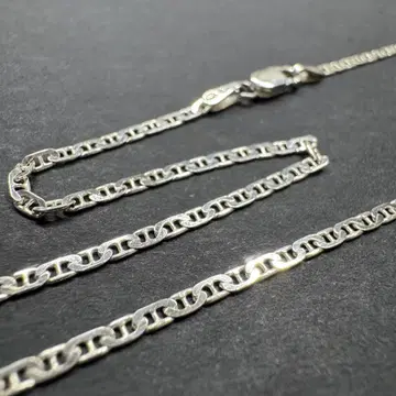 [ 50cm 이탈리아제 silver925 ] 닻 체인 목걸이