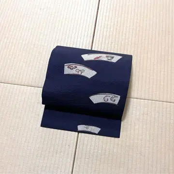 다크 네이비 고급 9촌 나고야 오비