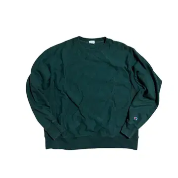 Champion 리버스 위브 다크 그린