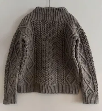MARC JACOBS 케이블 니트 스웨터 XS 그레이
