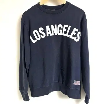 LOS ANGELES 맨투맨 트레이닝복 다크 네이비