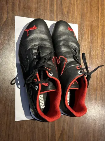 PUMA 스니커즈 블랙/레드 페라리