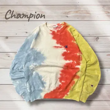 레어 Champion 리버스 위브 US 온두라스 타이다이