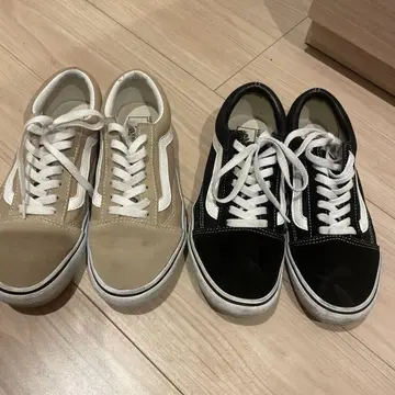 25cm VANS 스니커즈 2켤레