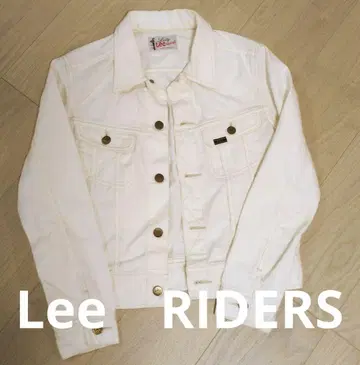 Lee 화이트 데님 자켓 S 사이즈