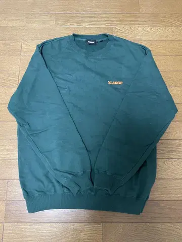 X-LARGE 로고 맨투맨 사이즈 L