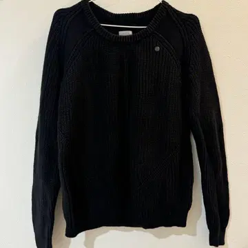 G-STAR RAW 지스타로우 니트 스웨터 긴팔 블랙