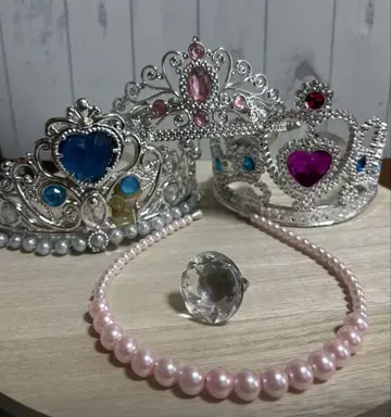 티아라 머리띠 반지 SET