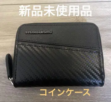 미사용 새상품 STUDIO desimo 블랙 코인 케이스