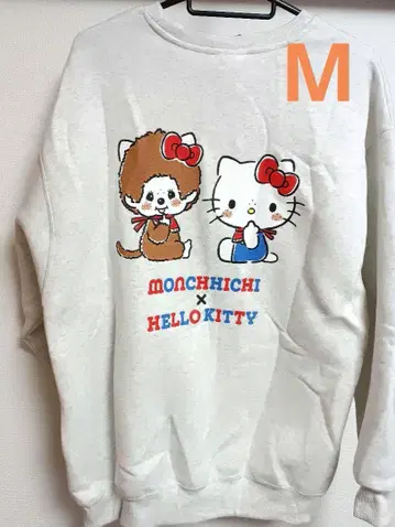 새상품 M 몽치치 x 헬로키티 콜라보 트레이닝복 속기모 산리오