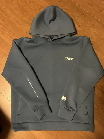TFW49 후드 부착 후드티 CARDBOARD HOODIE 종이상자 니트