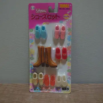 리카짱 신발 세트 구 타카라 쇼와 레트로 당시 물건 브라이스에도