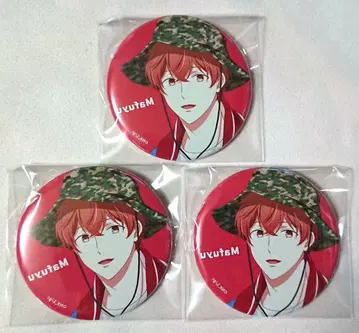 기븐 TSUTAYA 캔뱃지 캐릭터 배지 사토 마후유 3종 세트 2