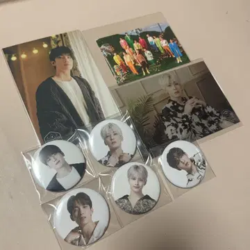 SEVENTEEN 캔뱃지 엽서 세트
