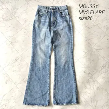 MOUSSY MVS FLARE 마우지 플레어 데님 W26 청바지