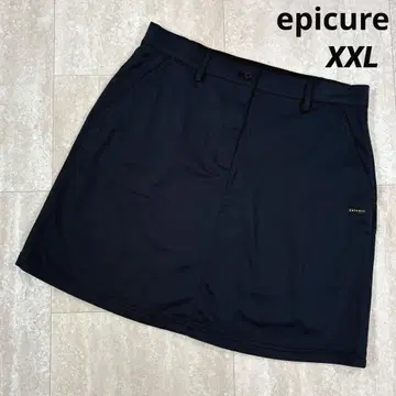 [에피큐어] 스커트 XXL 사이즈 네이비 골프웨어 여성용
