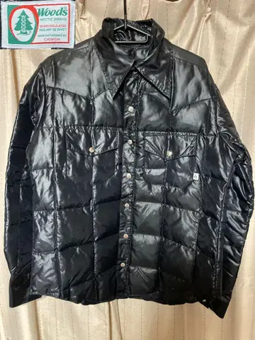 새상품급 90s 빈티지 WOODS CANADA 제 셔츠 다운 자켓