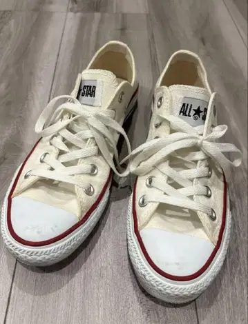 CONVERSE ALL STAR 화이트 로우컷