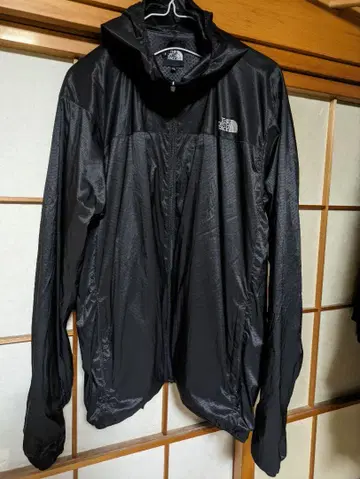 THE NORTH FACE 후드 부착 나일론 자켓 XL 블랙