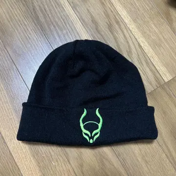 새상품급 CYBERDOG 블랙 니트 모자