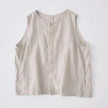 네스트로브 블랙 린넨 크루 베스트 베이지 nest Robe