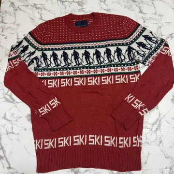 [ 새상품급 ] AMERICAN EAGLE 스키 패턴 니트 스웨터 XS