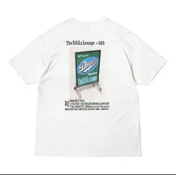 'The D.O.G.s Lounge' Tee (White)